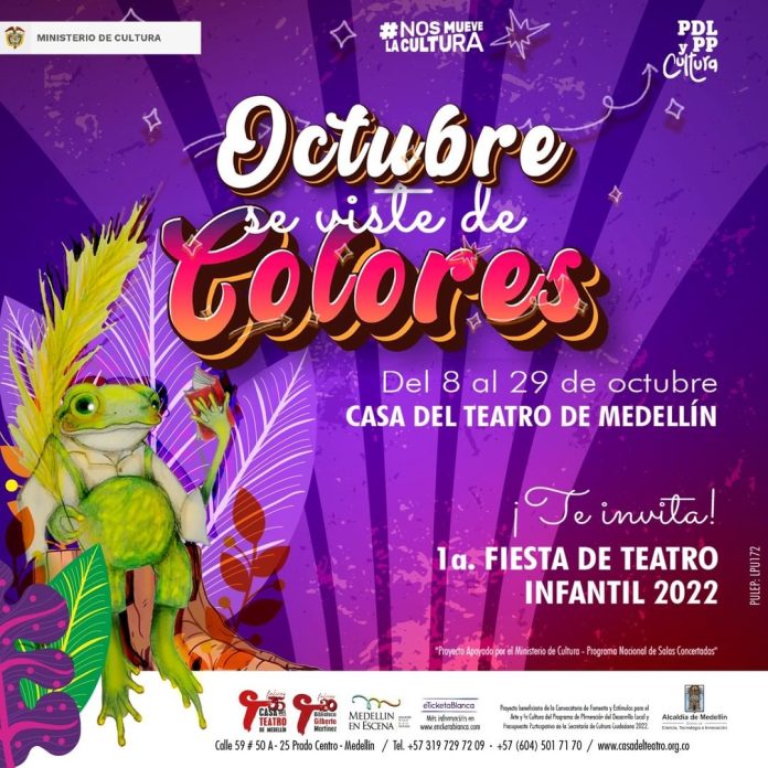1a. Fiesta de Teatro Infantil 2022 - Medellín Hoy