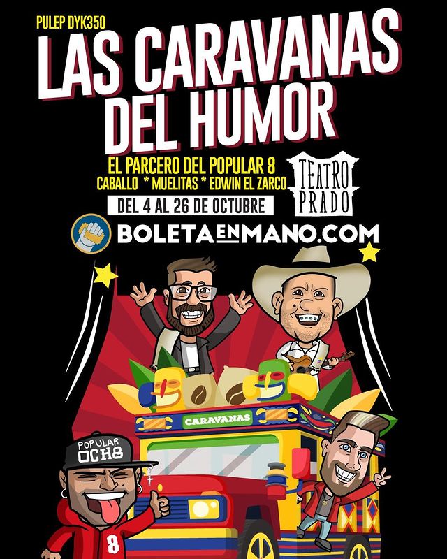 Las caravanas del humor - Medellín Hoy
