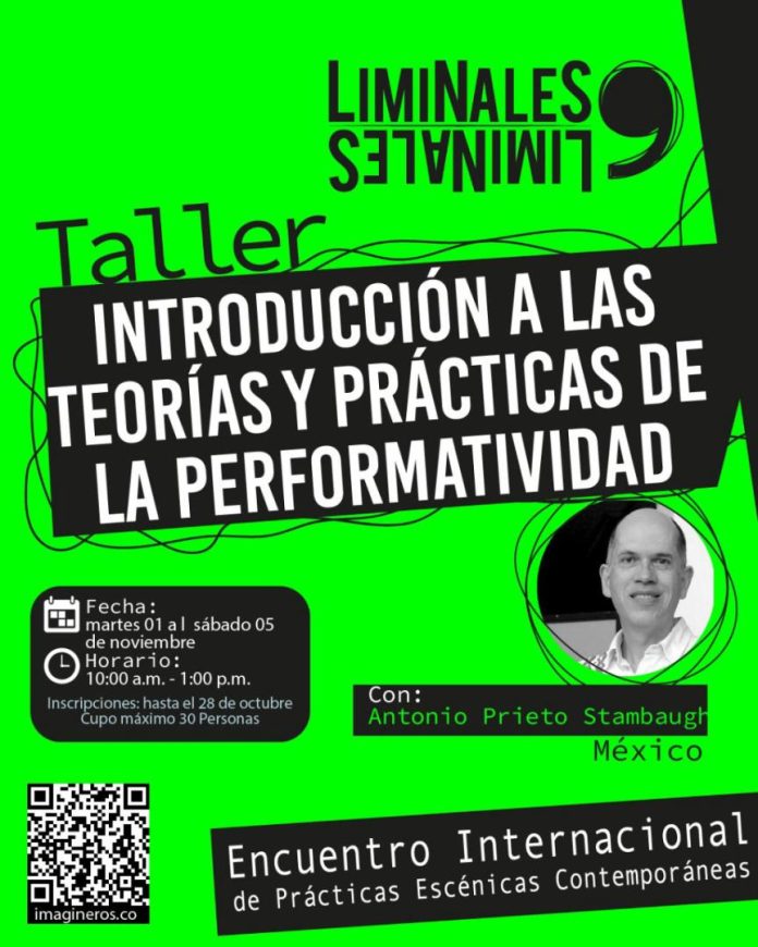 Introducción a las teorías y prácticas de la performatividad - Medellín Hoy