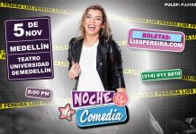 Noche de comedia con Liss Pereira