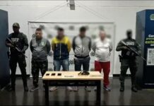 Capturan cuatro presuntos extorsionistas que se dedicaban a amenazar y desplazar familias en Medellín