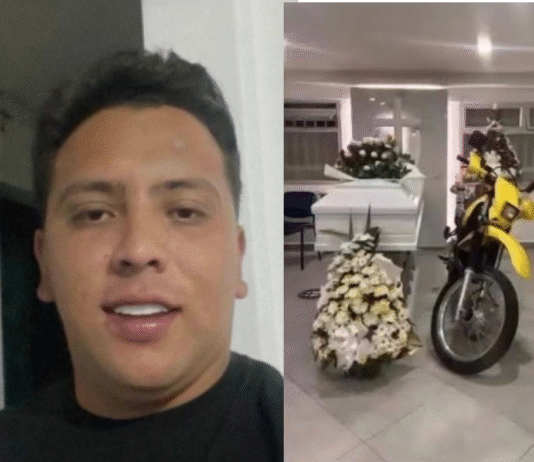 Despedida de alias Chom en Medellín genera indignación por homenaje con pólvora