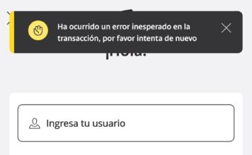 Se cayó la app de Bancolombia