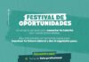 Llega festival con empleo