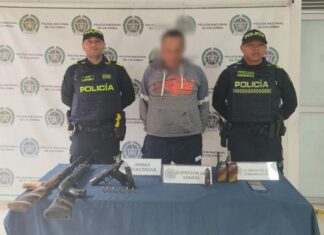 ¡Lo buscaban por homicidio! Cayó alias “Gomelo” en Villa Hermosa con tres armas de fuego