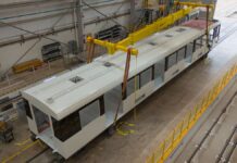 Los nuevos trenes del Metro ya van tomando forma Los nuevos trenes del Metro