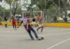 Balacera en cancha