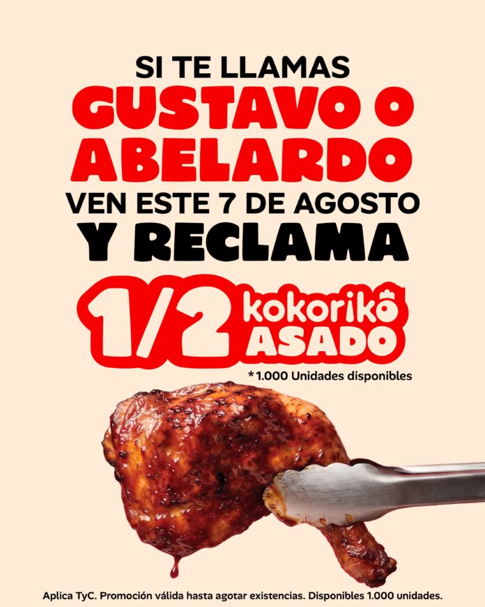 Kokoriko tiene pollo para usted