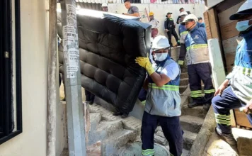 ¡Tensión en Manrique! 73 viviendas serán evacuadas por riesgo alto